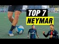 Top 7 melhores dribles do neymar  tutorial de drible