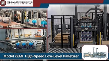 Model 72AG Palletizer - Palletizing for Display Cases