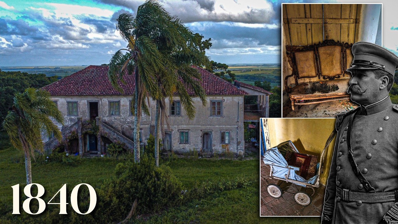 PODER E RIQUEZA! POR DENTRO DO CASARÃO DO CORONEL, DE 1840, ABANDONADO NO ALTO DO CERRO.