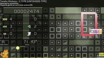 Day 630 of C-TYPE until slideracc is optional in osu! lazer