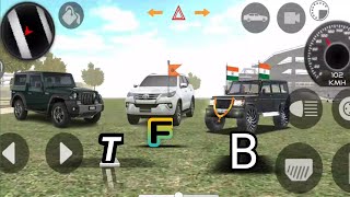 Modified Mahindra Thar Fortuner Bolero 😱car || Indian Cars Simulator 3D |Gaming Video 2024 #gaming