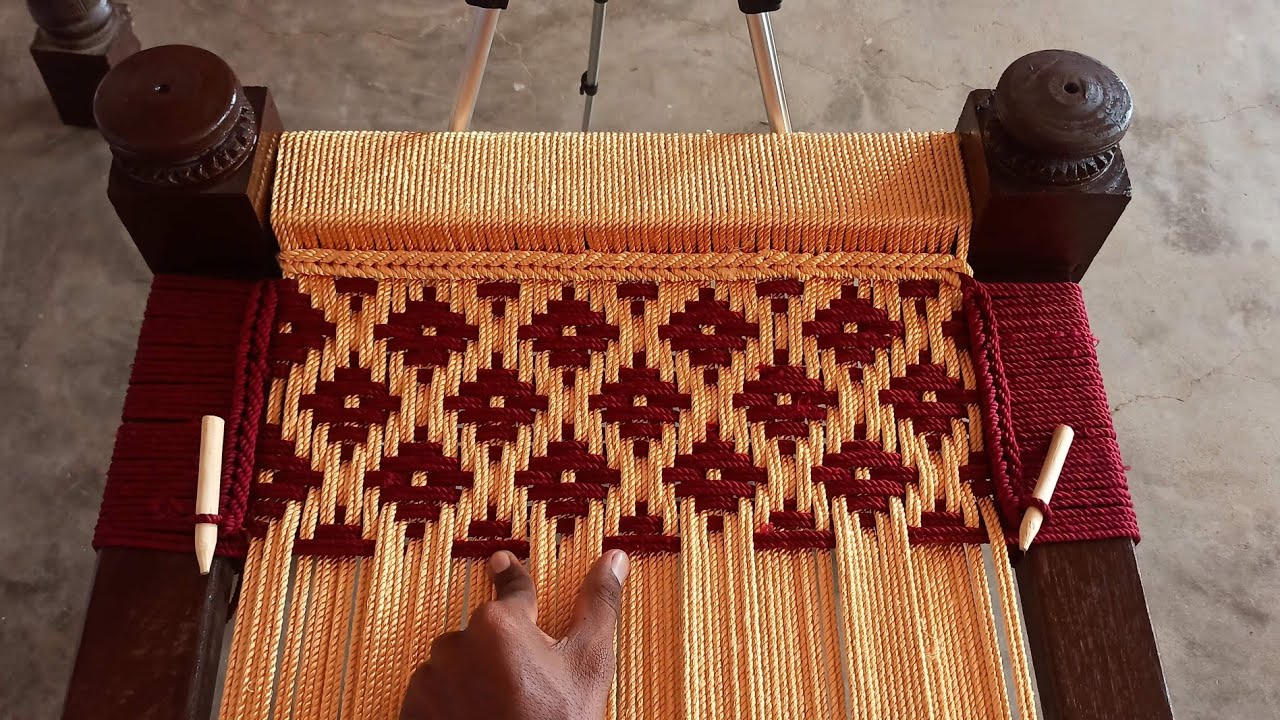 चारपाई में डिजाईन बनाने का पूरा प्रॉसेस एक ही वीडियो में । Charpai me design banane ka pura proses
