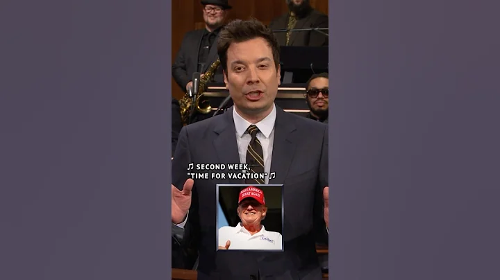 Jimmy breaks down #Trump’s jam-packed schedule for his first week in office. #FallonTonight