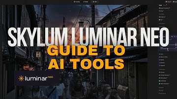 AI tools in Skylum Luminar Neo | Editing skies and atmosphere