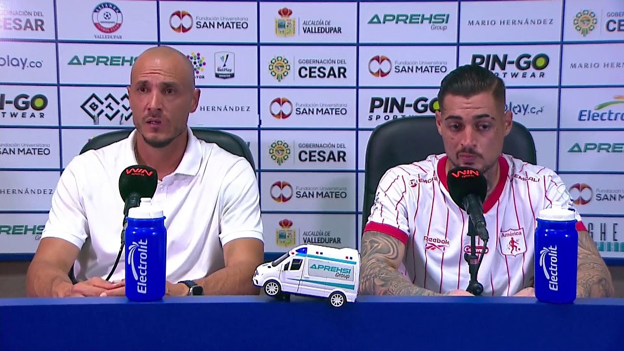 Rueda de prensa de América tras su partido con Alianza Valledupar