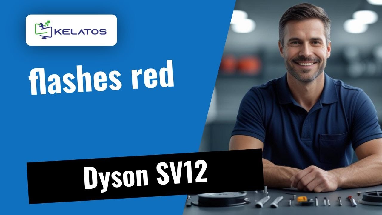 DysonSV12 動作確認済み My Dyson SV12 flashes red 🚨 Here's the solution - YouTube
