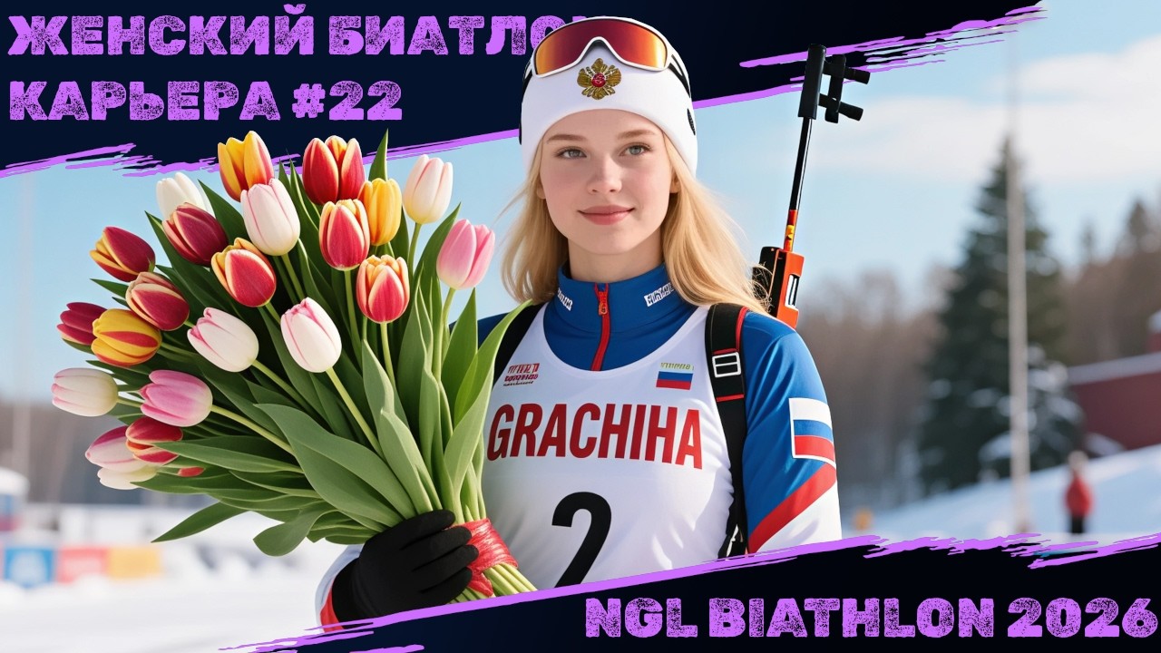КАРЬЕРА ЗА БИАТЛОНИСТКУ #22 / ПРЕДОЛИМПИЙСКИЙ ЭТАП / NGL Biathlon 2026