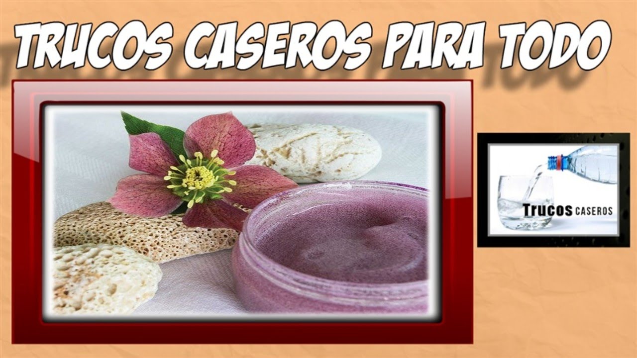 Como hacer exfoliante casero