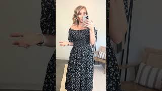 Effie Midi Dress Try On S