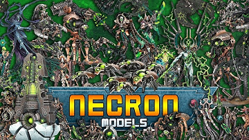 Exploring (almost) Every Necron Model - Warhammer 40K