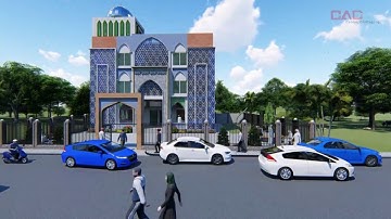 Mosque Animation Lumion 8
