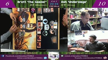 #sTvLIVE - Friday Night Magic #FNM Theros Block Constructed- Round 1 [25.04.14]