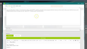 Introduction to Argyle Fox   05   Managing the Website Settings