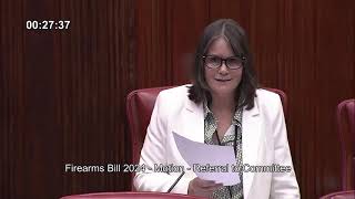 Firearms Bill referral - Louise Kingston - 16 May 2024