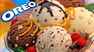 ايس كريم اوريو ice cream Oreo