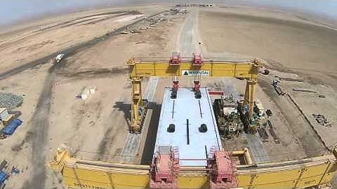 Load test of Straddle carrier