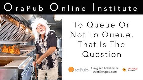 Two Queue Or Not To Queue, That Is The Question - Seminar Intro