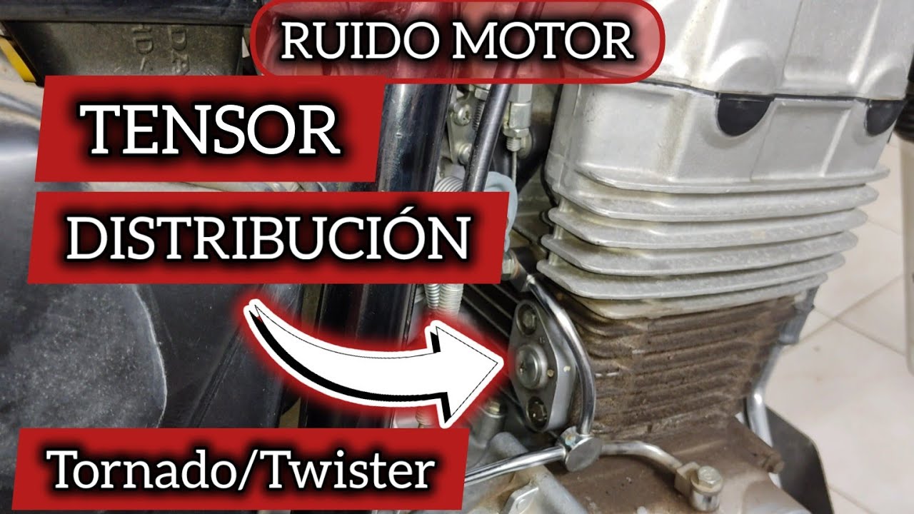 CAMBIO TENSOR DISTRIBUCIÓN HONDA TORNADO XR 250