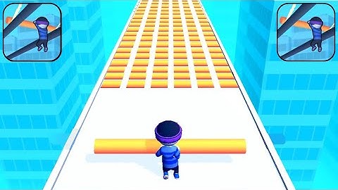 Escalators Game, Brick Builder, Roof Rails, Stair Run - Max Levels Gameplay Walkthrough Android iOS