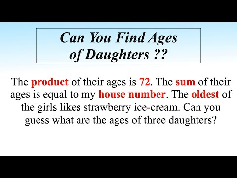 Find ages of