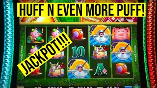 WE HAVE CRACKED THE CODE ON HUFF N EVEN MORE PUFF SLOT! JACKPOT!