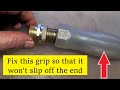 Garden hose guard &amp; grip upgrade