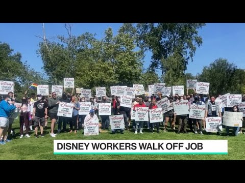 Disney Staffers March Outside HQ Disney Staffers March Outside HQ