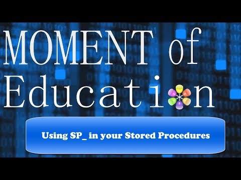Stored Procedure: Using
