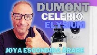 DUMONT Paris CELERIO ELYSIUM / JOYA ESCONDIDA de la perfumería ÁRABE