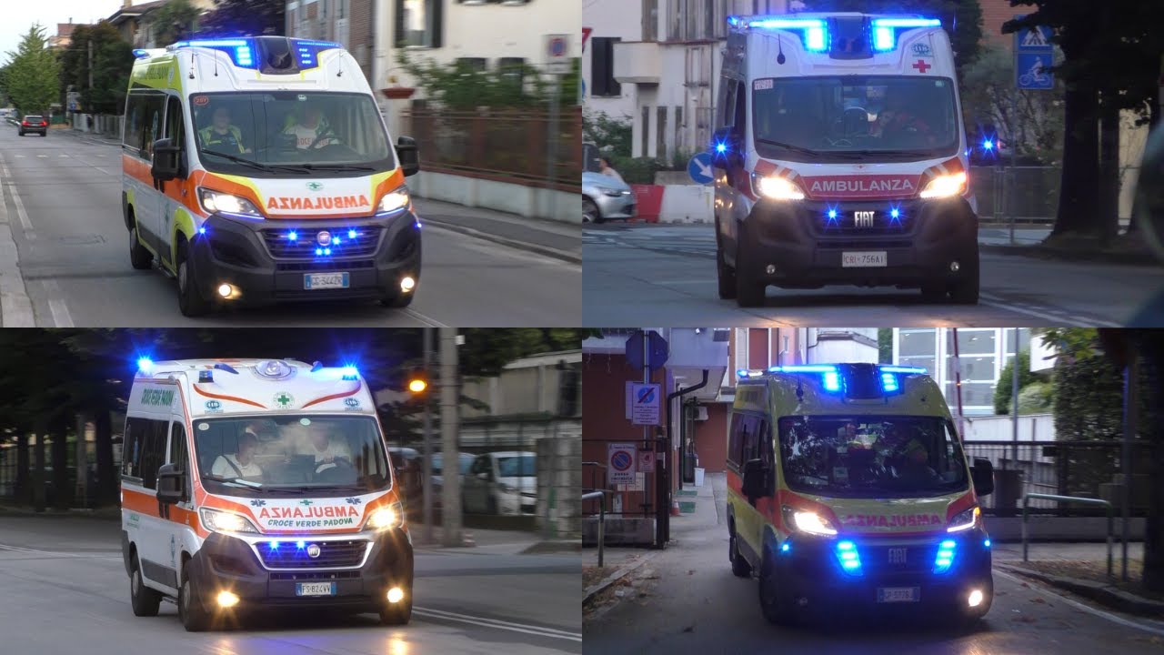 Wail! Ambulanza Croce Verde & Rossa Padova in emergenza