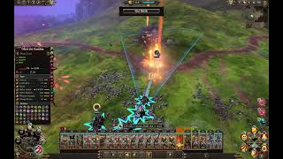 Totalwar Warhammer 3: Chaos dwarf army vs Vilitch the Curseling