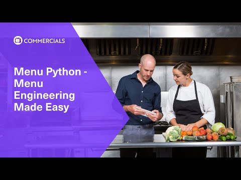Menu Python - Menu Engineering Made Easy With RASI