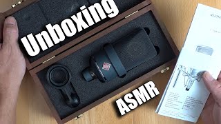 ASMR Unboxing TLM 103 Neumann Microphone