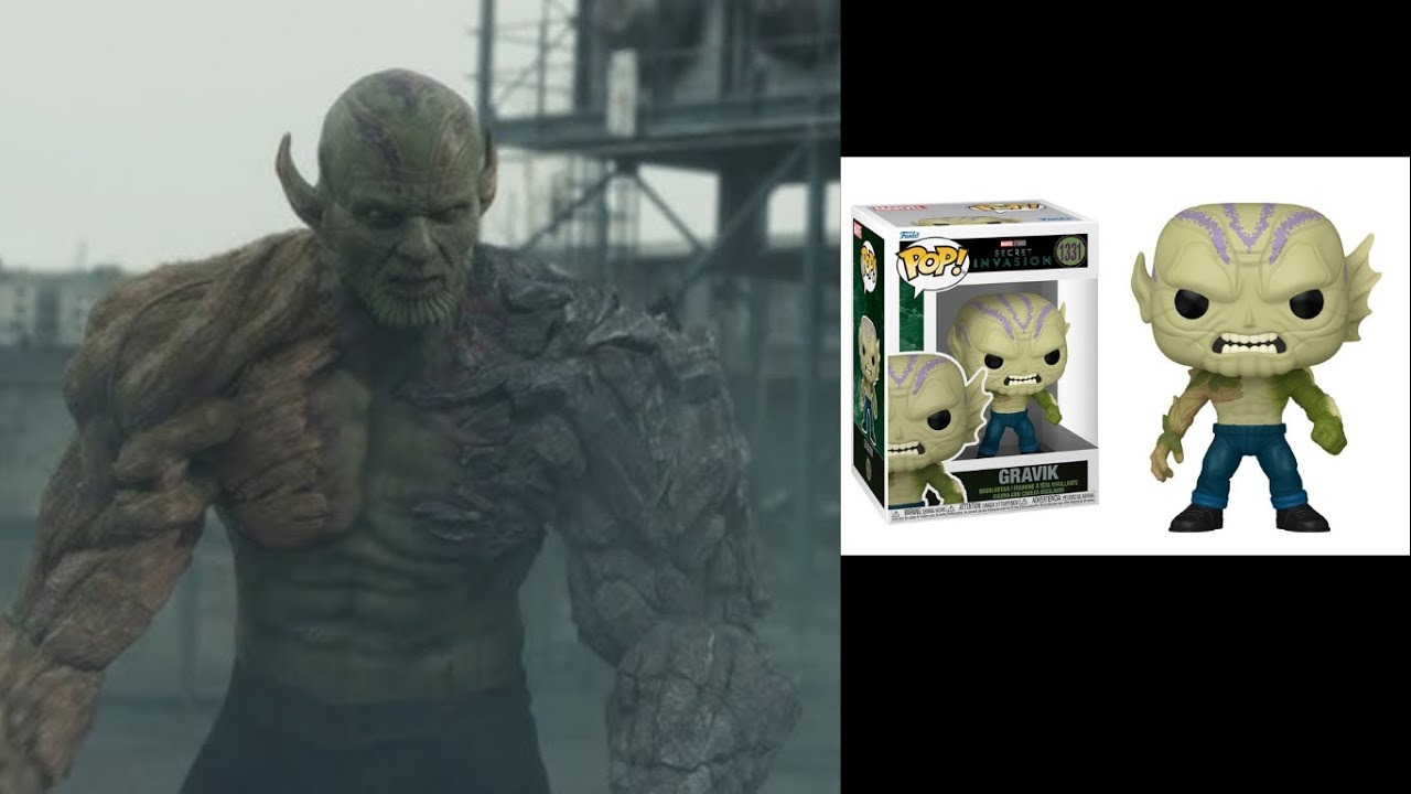 Funko pop Marvel: Secret Invasion series - Gravik (Super Skrull) Overview