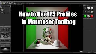 How To Use IES Light Profiles In Marmoset Toolbag