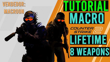 TUTORIAL Counter-Strike 2 No Recoil Macro - CS2 (2025) MOUSES LOGITECH