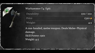 Gatewalkers: How to craft Epic and Legendary weapons