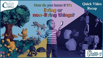 Science for Class 1 | Living vs Non-Living Things | Olympiad Prep Video