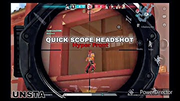 Quick scope - Hyper front | Headshot with R93 | UNSTA #hyperfront #Quickscope #headshot #JOD #R93