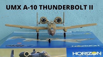 Unboxing and taxi of Eflite UMX A-10 Thunderbolt 30 mm edf
