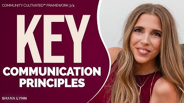 Communication Principles for Online Community Growth | Community Cultivated™ Framework 3/4