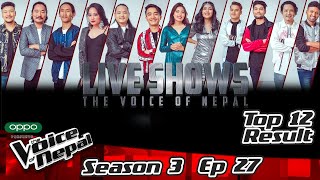 The Voice of Nepal Season 3 - 2021 - Episode 27 (Live Results)