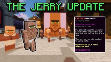 The JERRY Update (Hypixel Skyblock April Fools Prank 2022)
