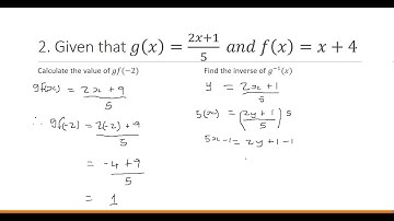 Functions(Inverse, composite) and Relations - Timoy White