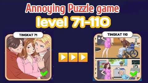 Annoying Puzzle Game Level 71 -110 👍 | Game asah Otak