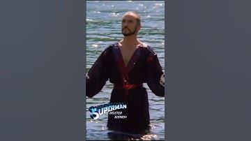 RIP TERRENCE STAMP as ZOD (1938-2025) Zod walks on water! - SUPERMAN II ABC-TV & DONNER CUTS
