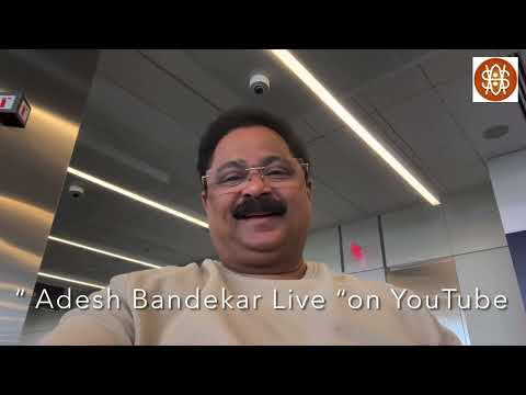 “ Adesh Bandekar Live “subscribe kara like kara