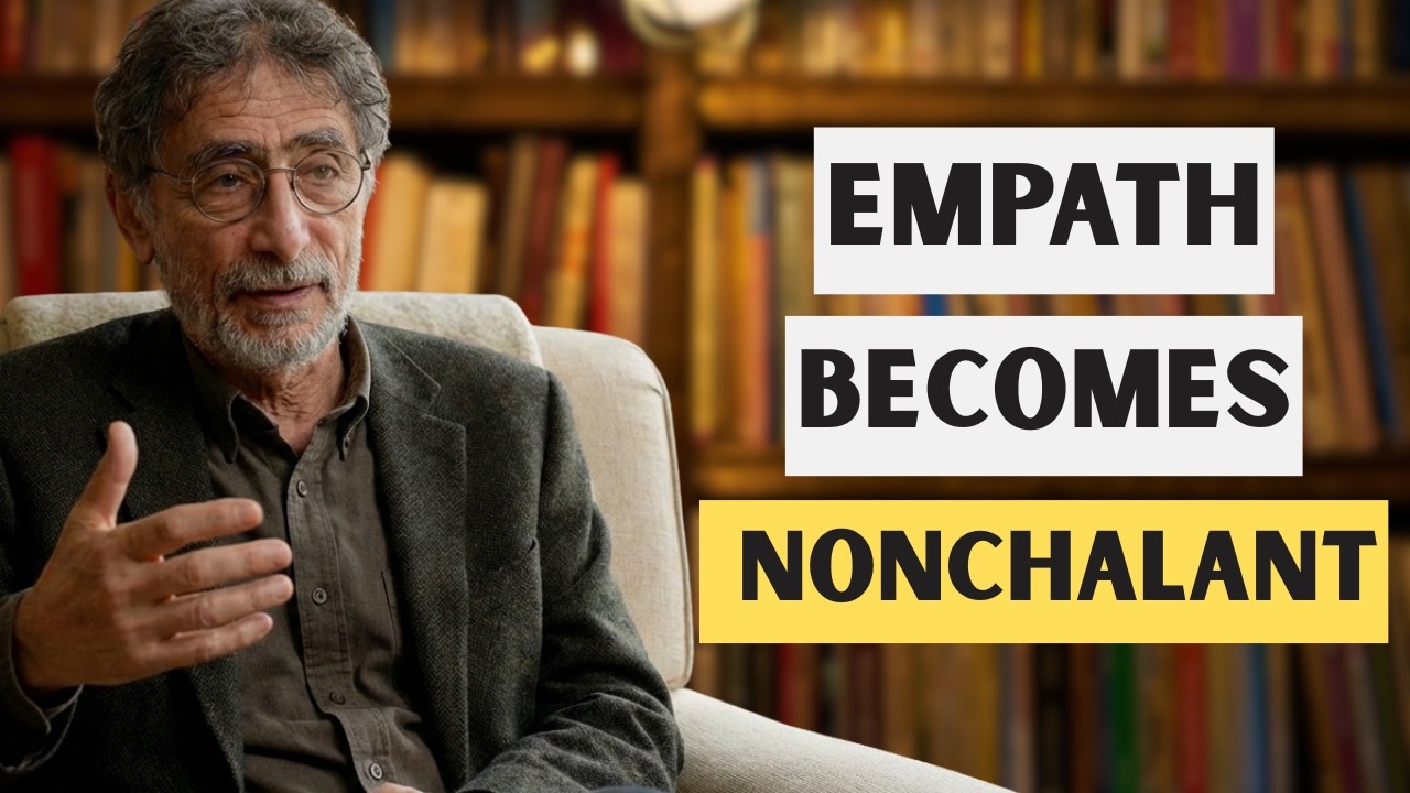 The Empath Who Became Nonchalant |DR. GABOR MATE BEST SPEECH