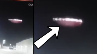 UNBELIEVABLE! UFO caught on security camera in Mexico