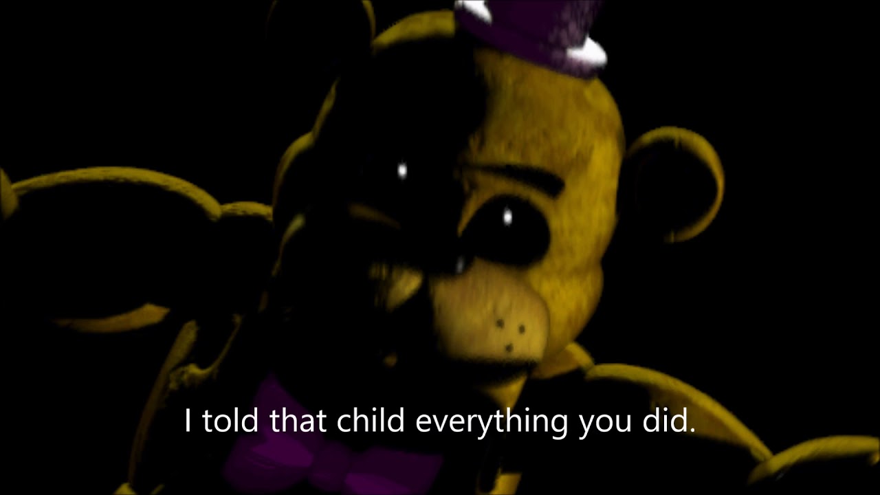 Fredbear has been decoded - Ultimate Custom Night 